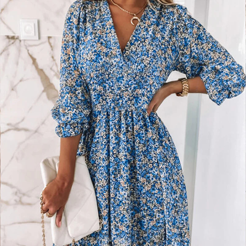 Marly Elegant Floral Dress