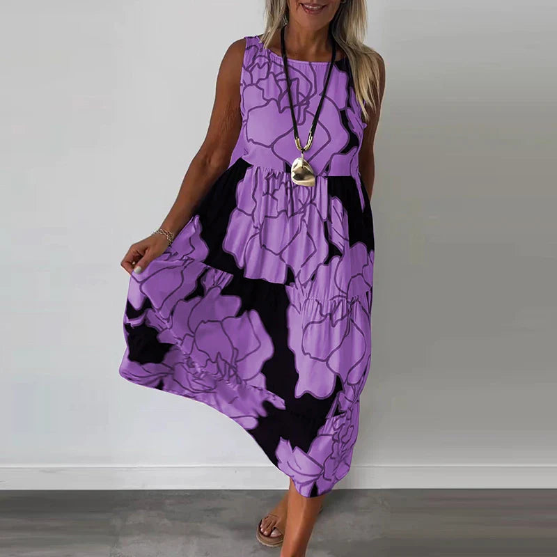 Avalon Sleeveless Midi Dress