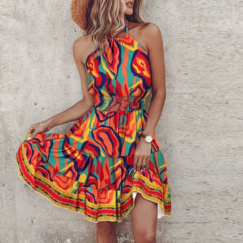 Isabella Halter Dress