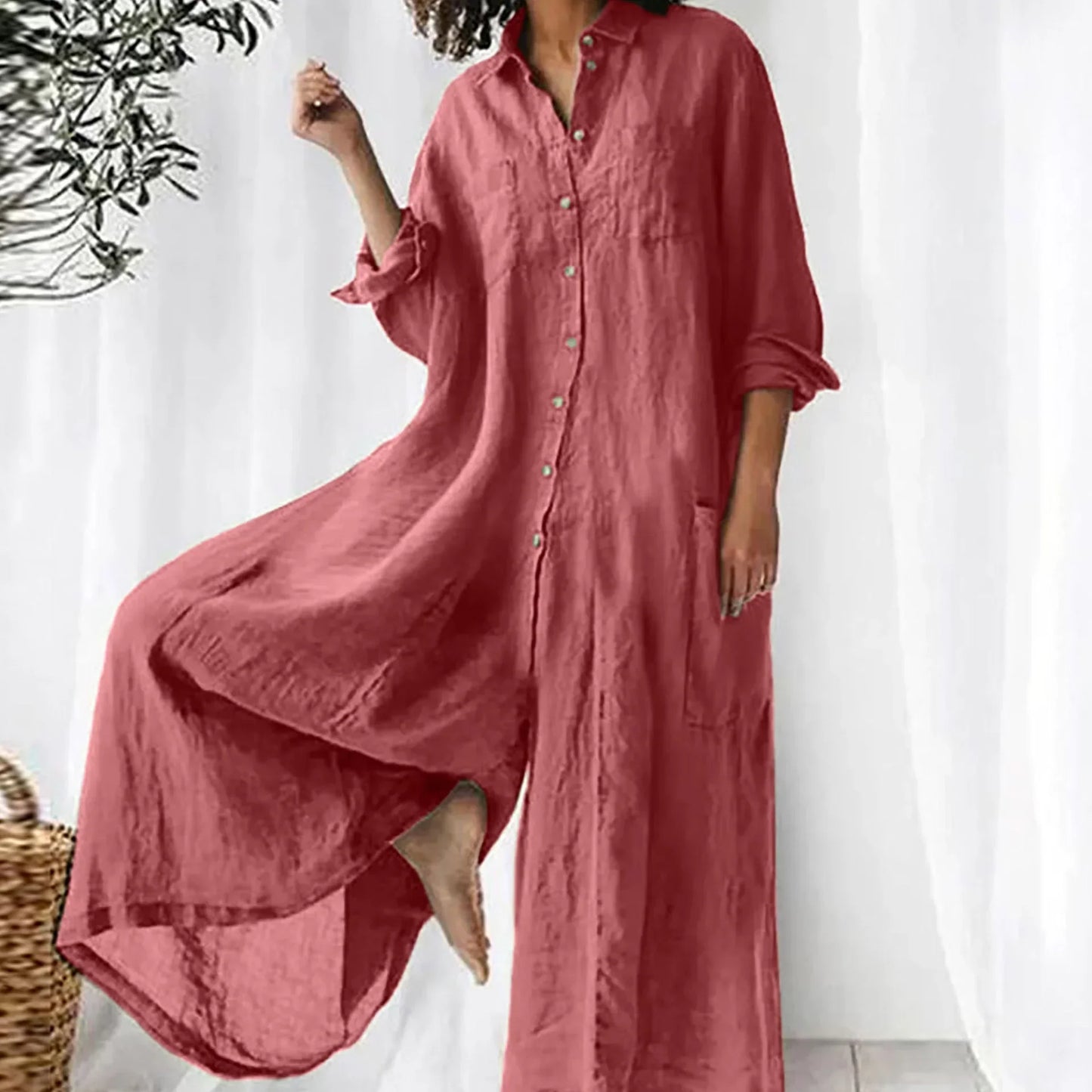 Anya Comfortable Loose Jumpsuit