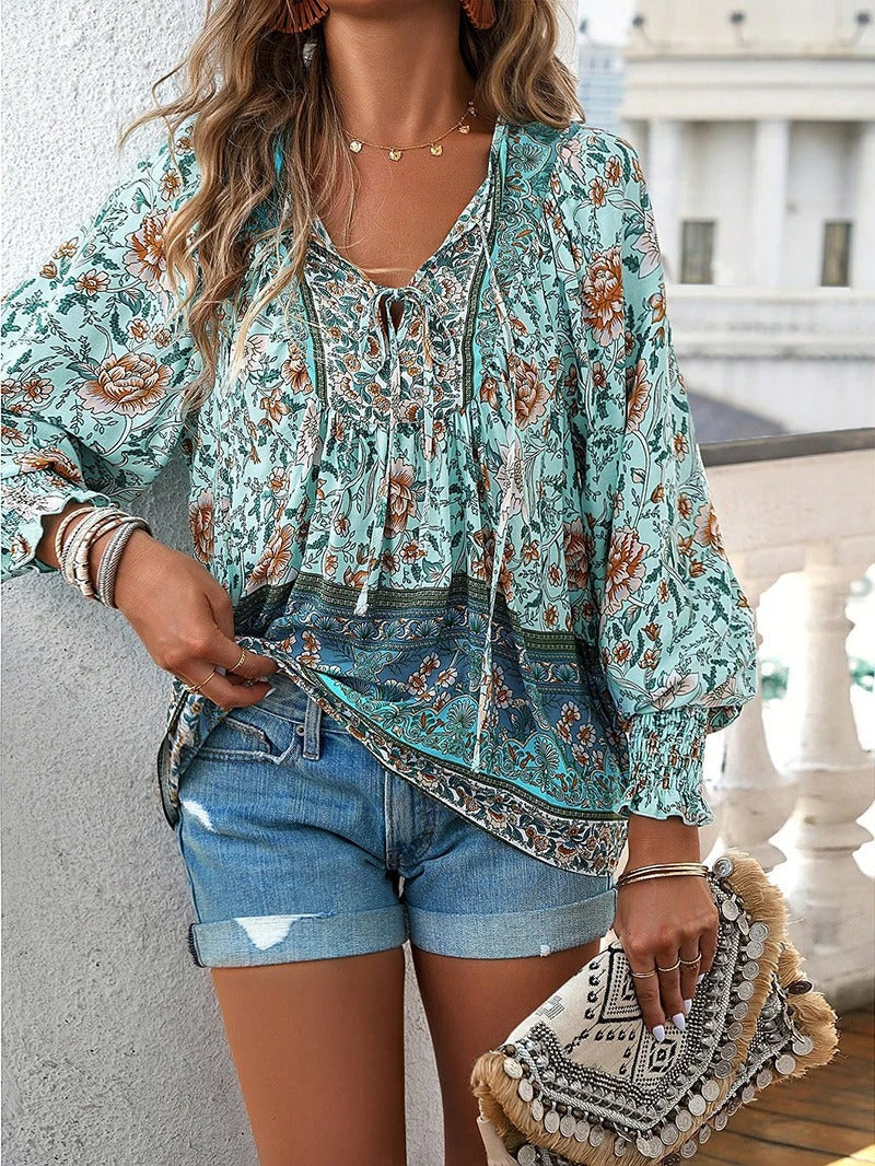 Melanie Floral Blouse
