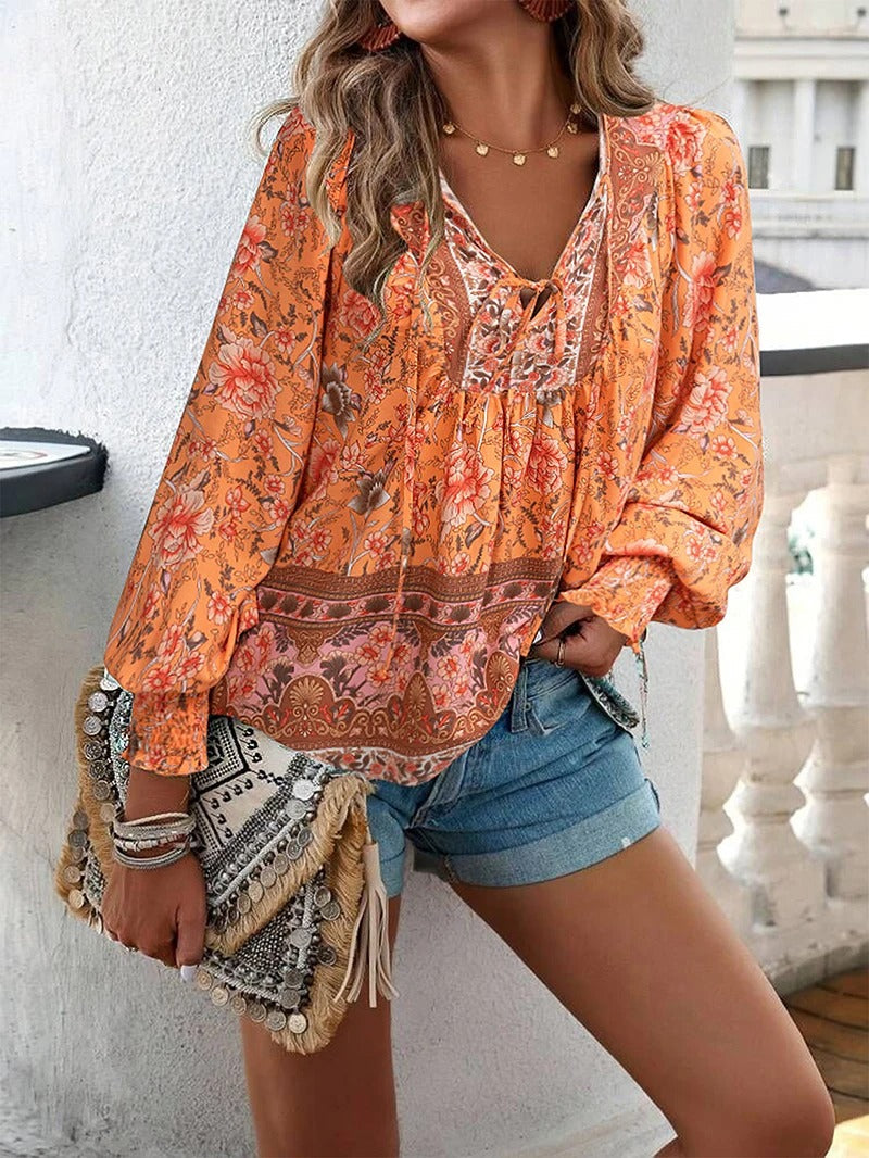 Melanie Floral Blouse