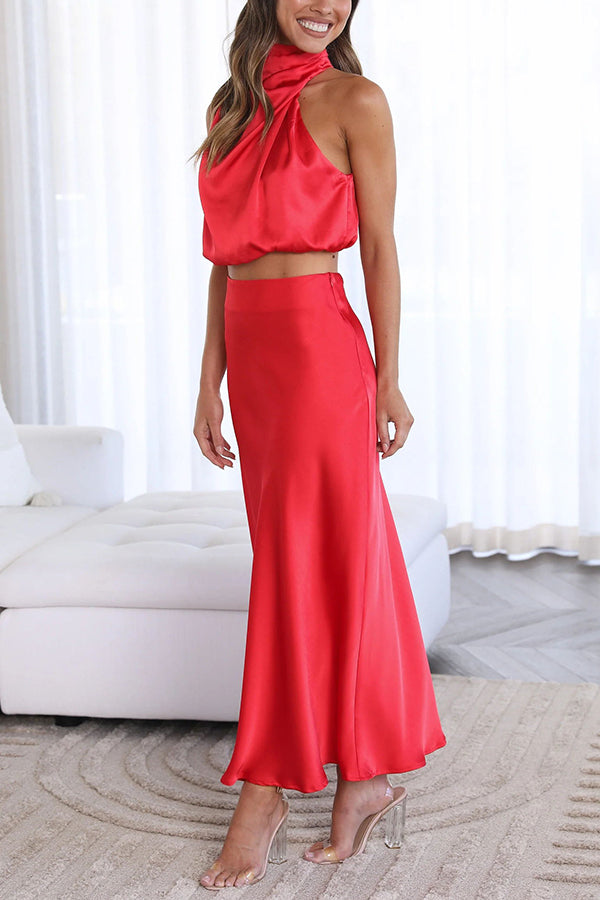 Tala Elegant Long Skirt Set