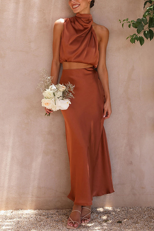 Tala Elegant Long Skirt Set