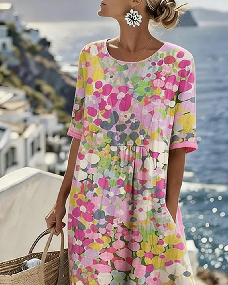 Isabelle Floral Midi Dress