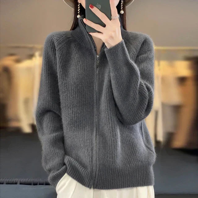 Laurel Cardigan with ZIpper