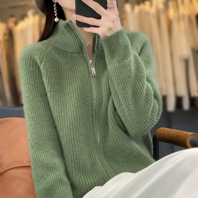 Laurel Cardigan with ZIpper