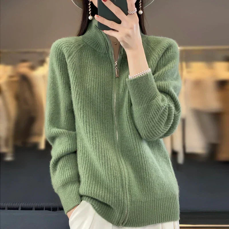 Laurel Cardigan with ZIpper
