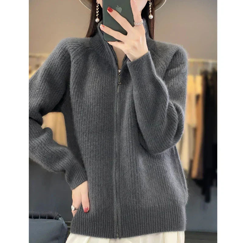Laurel Cardigan with ZIpper