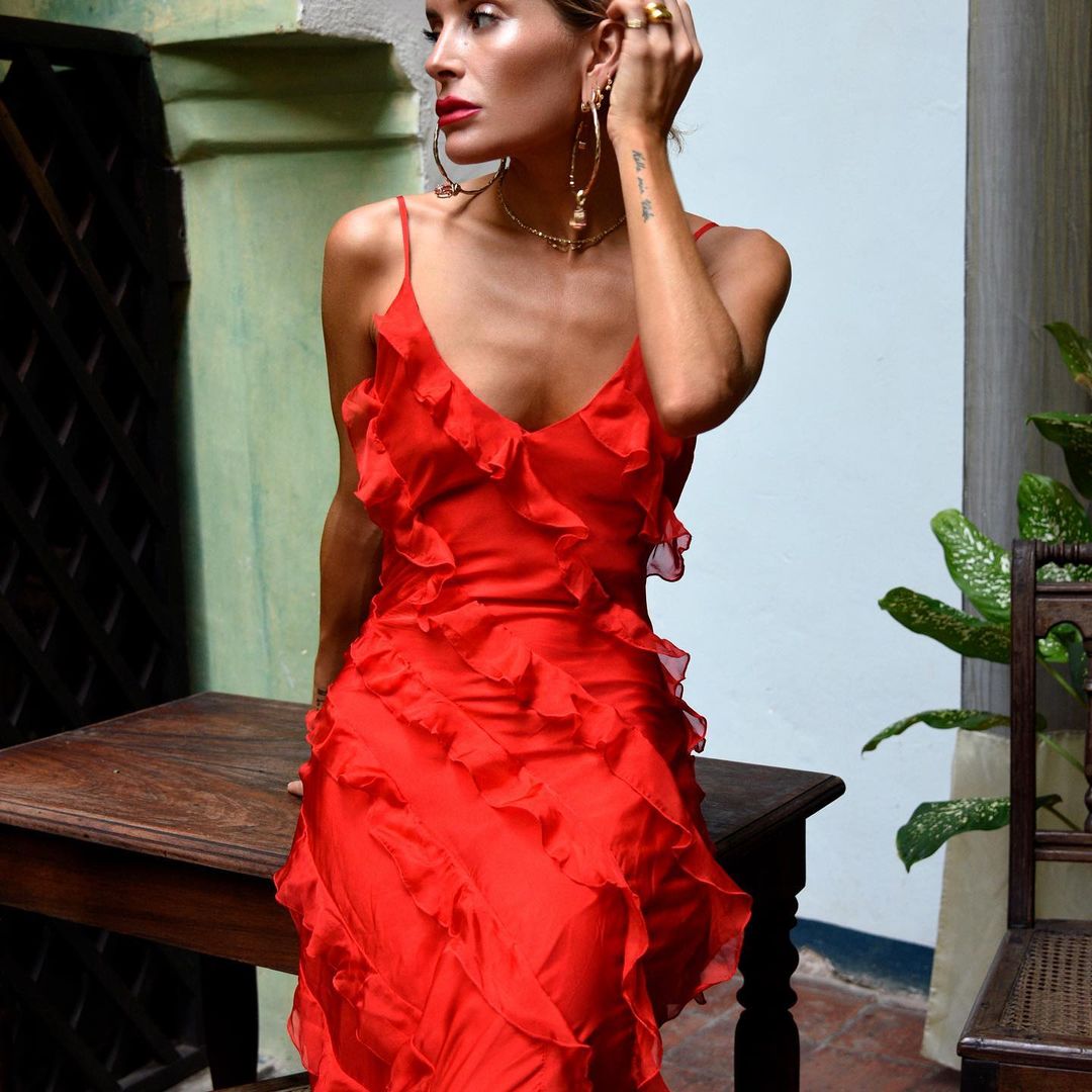 Hope Romantic Ruffle Dress