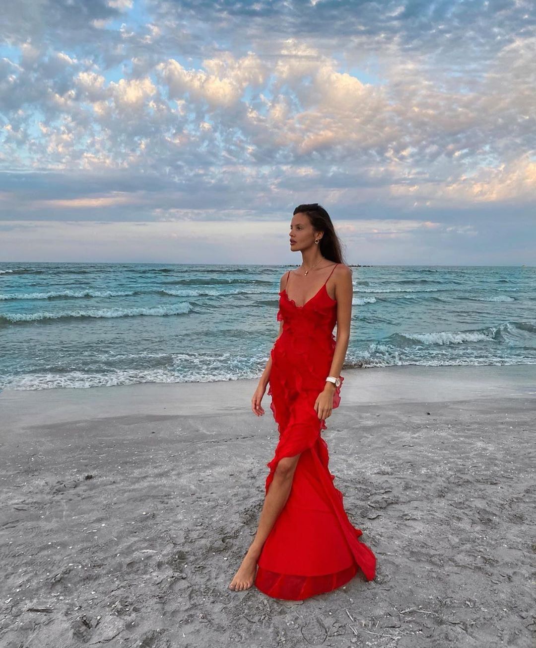 Hope Romantic Ruffle Dress
