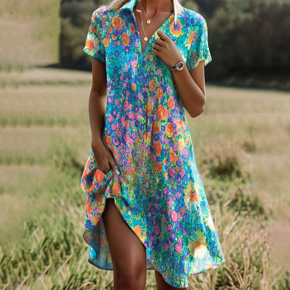 Amanda Flowy Dress