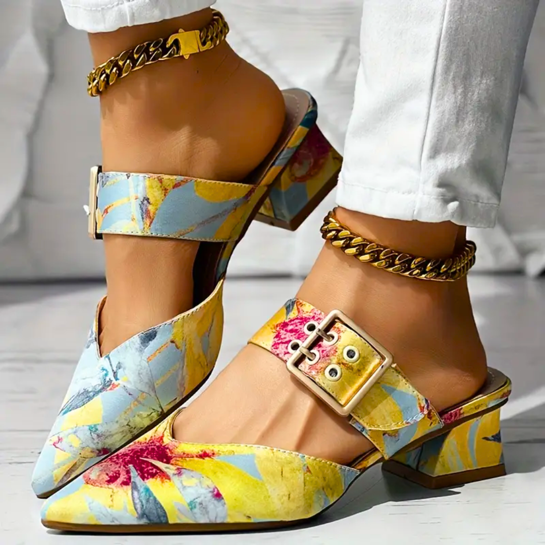 Jenny Multi-Colour Heels