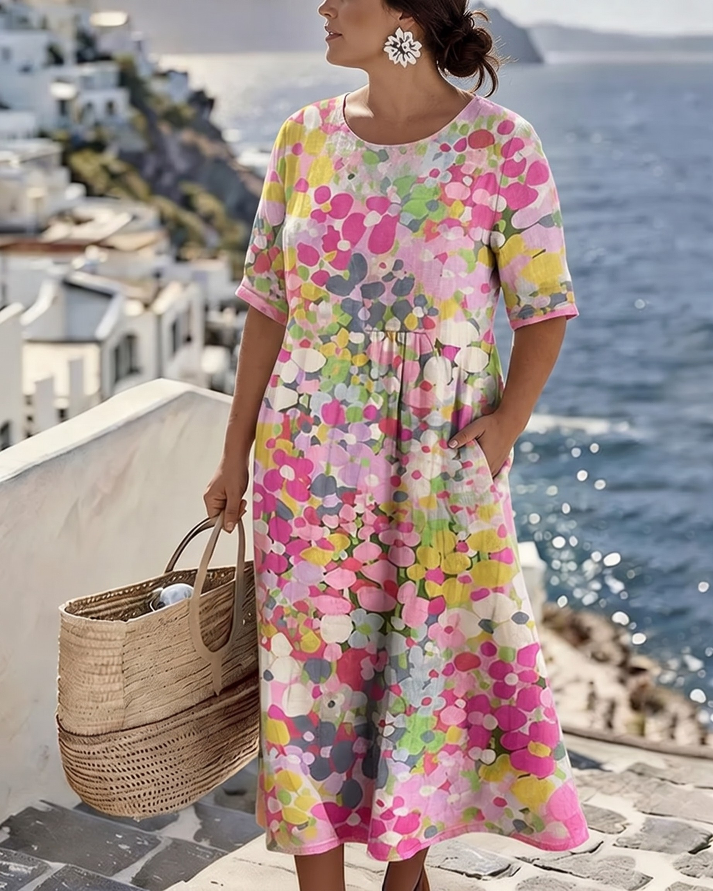 Isabelle Floral Midi Dress