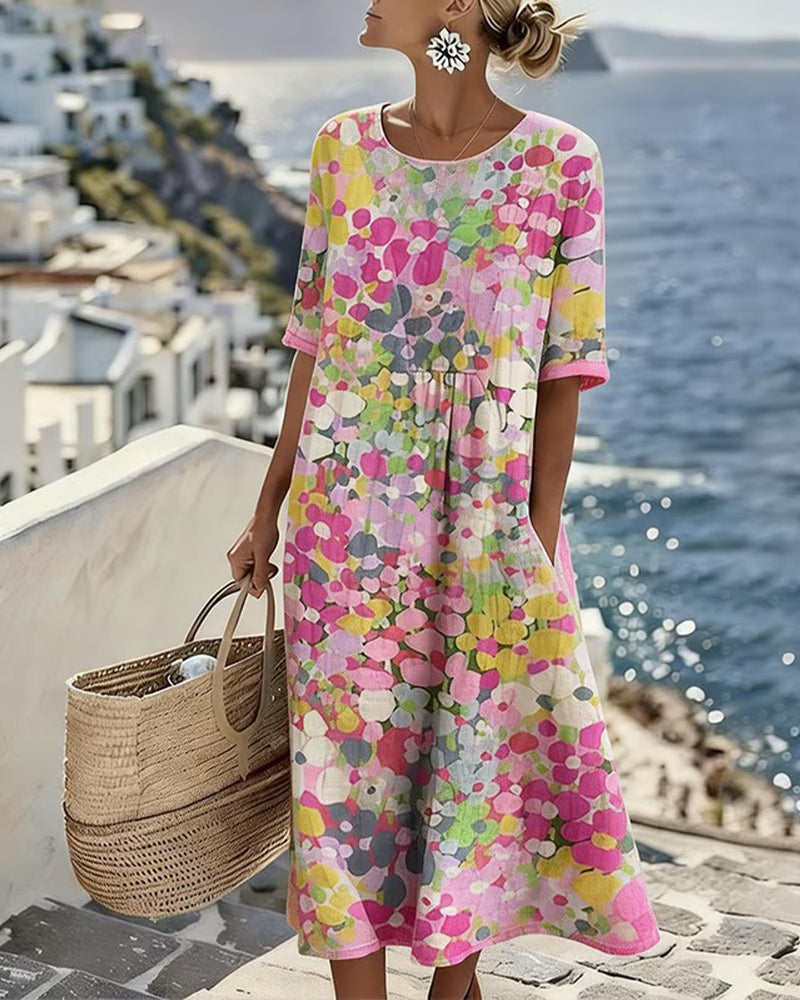 Isabelle Floral Midi Dress