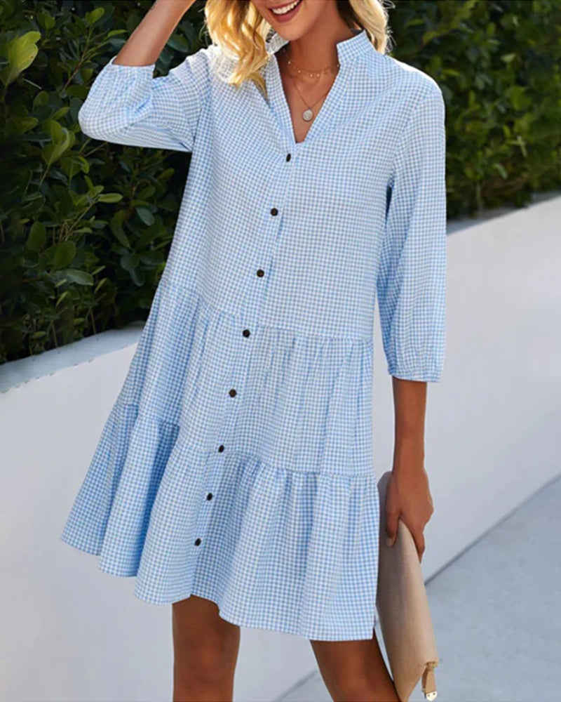 Michelle Button-Down Dress