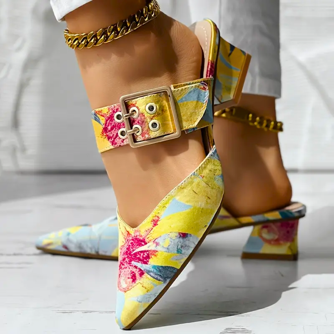 Jenny Multi-Colour Heels