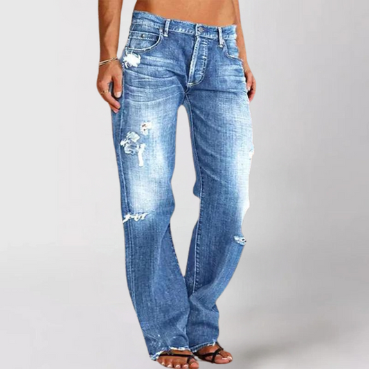 Harper Straight Leg Denim Jeans