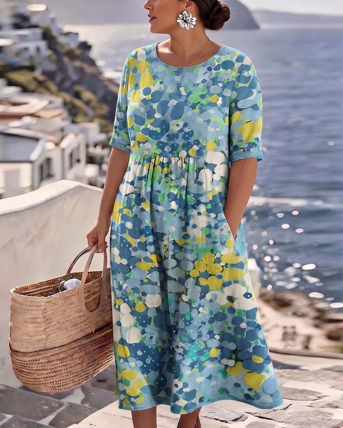 Isabelle Floral Midi Dress