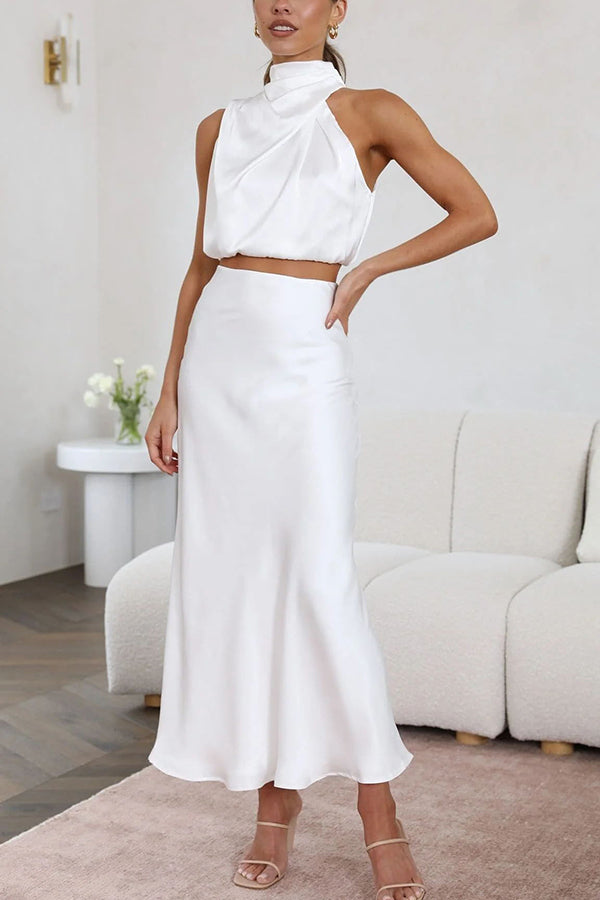 Tala Elegant Long Skirt Set