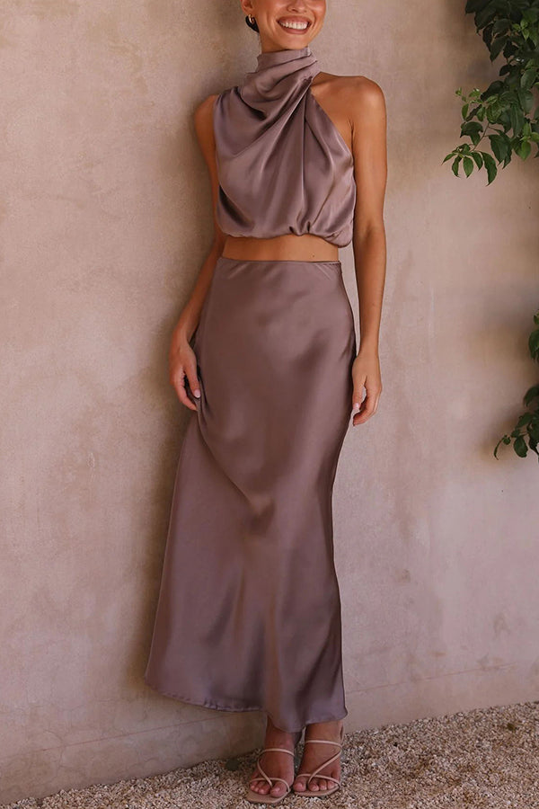 Tala Elegant Long Skirt Set