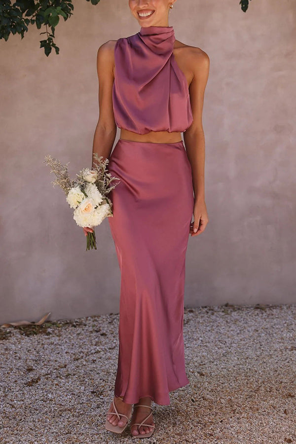 Tala Elegant Long Skirt Set
