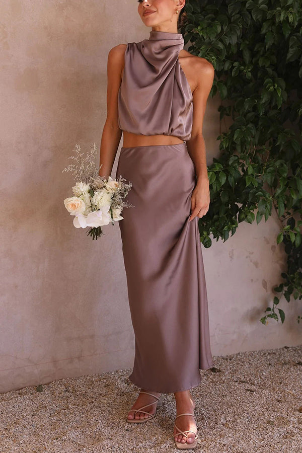Tala Elegant Long Skirt Set