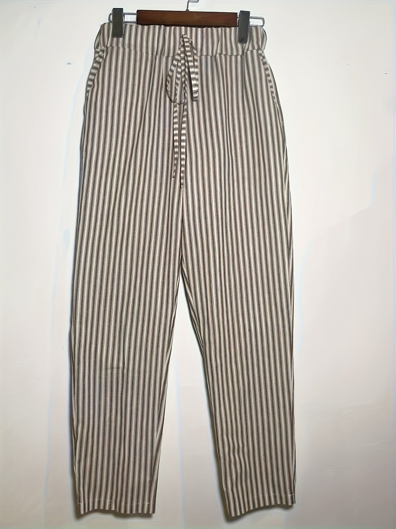 Melissa Striped Lightweight Trousers
