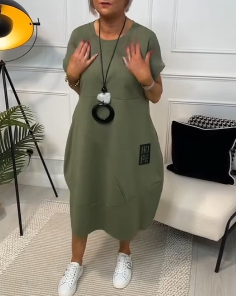 Claire Short Sleeved Dress