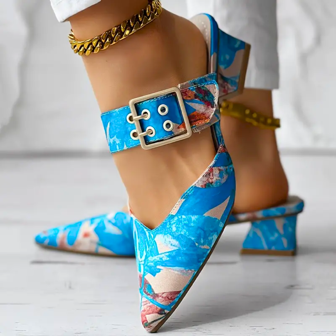Jenny Multi-Colour Heels