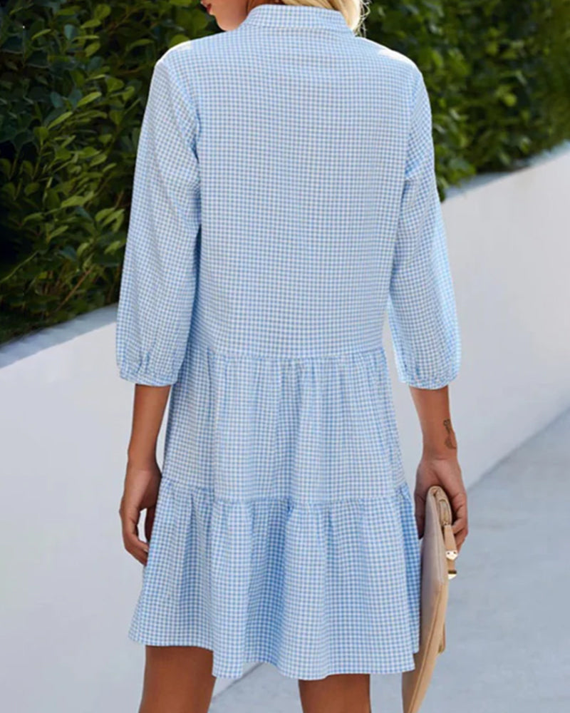 Michelle Button-Down Dress
