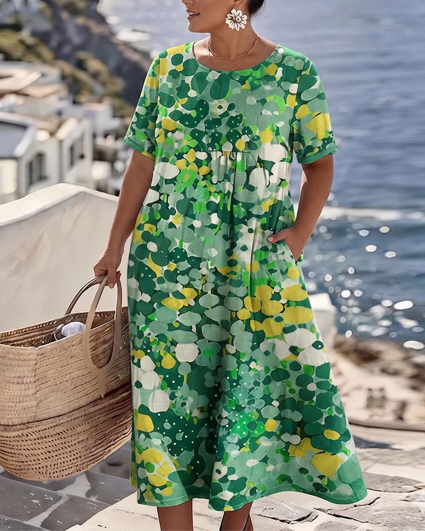 Isabelle Floral Midi Dress