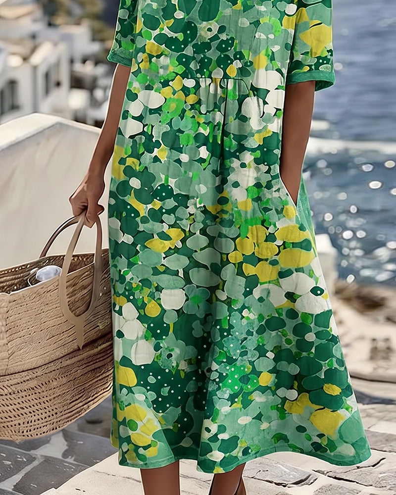 Isabelle Floral Midi Dress