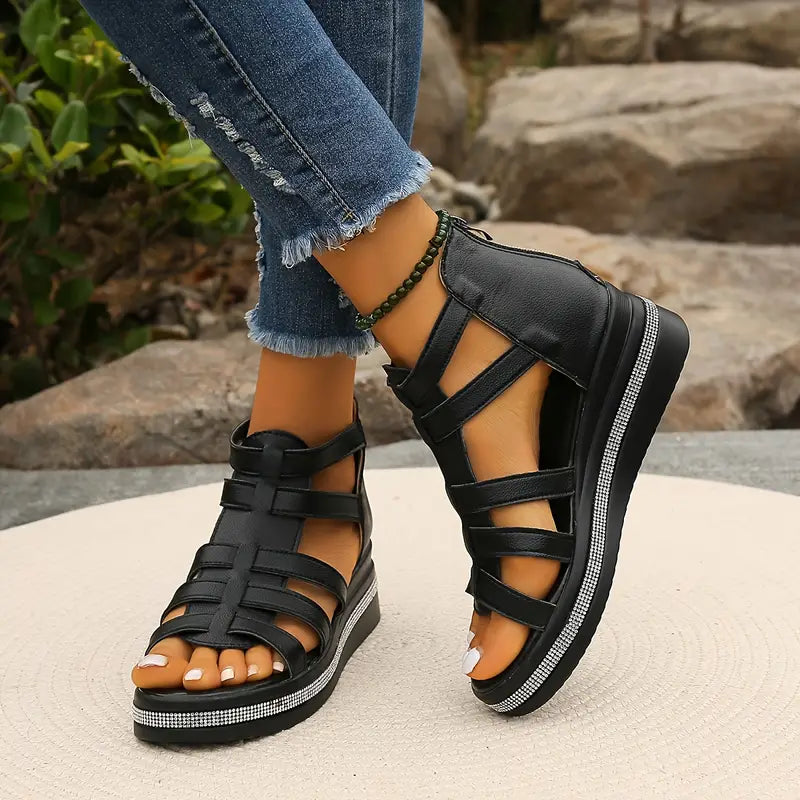 Freja Elegant Wedge Sandals