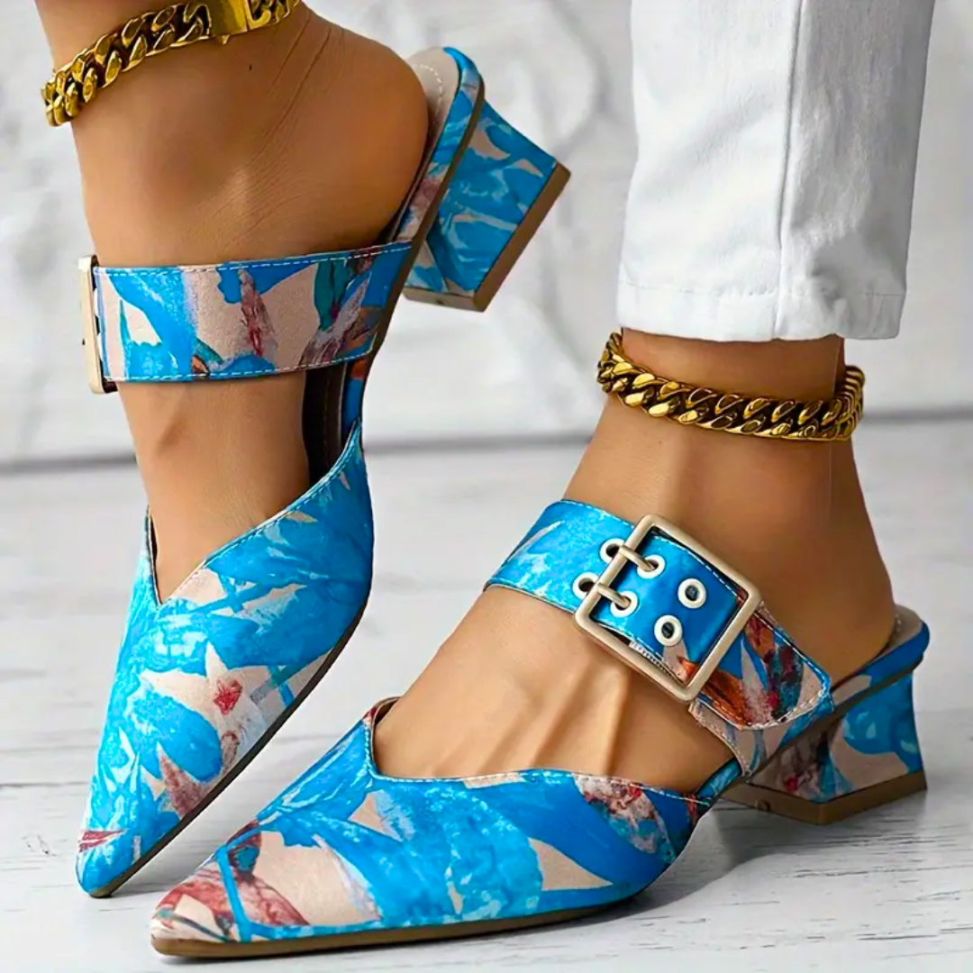 Jenny Multi-Colour Heels
