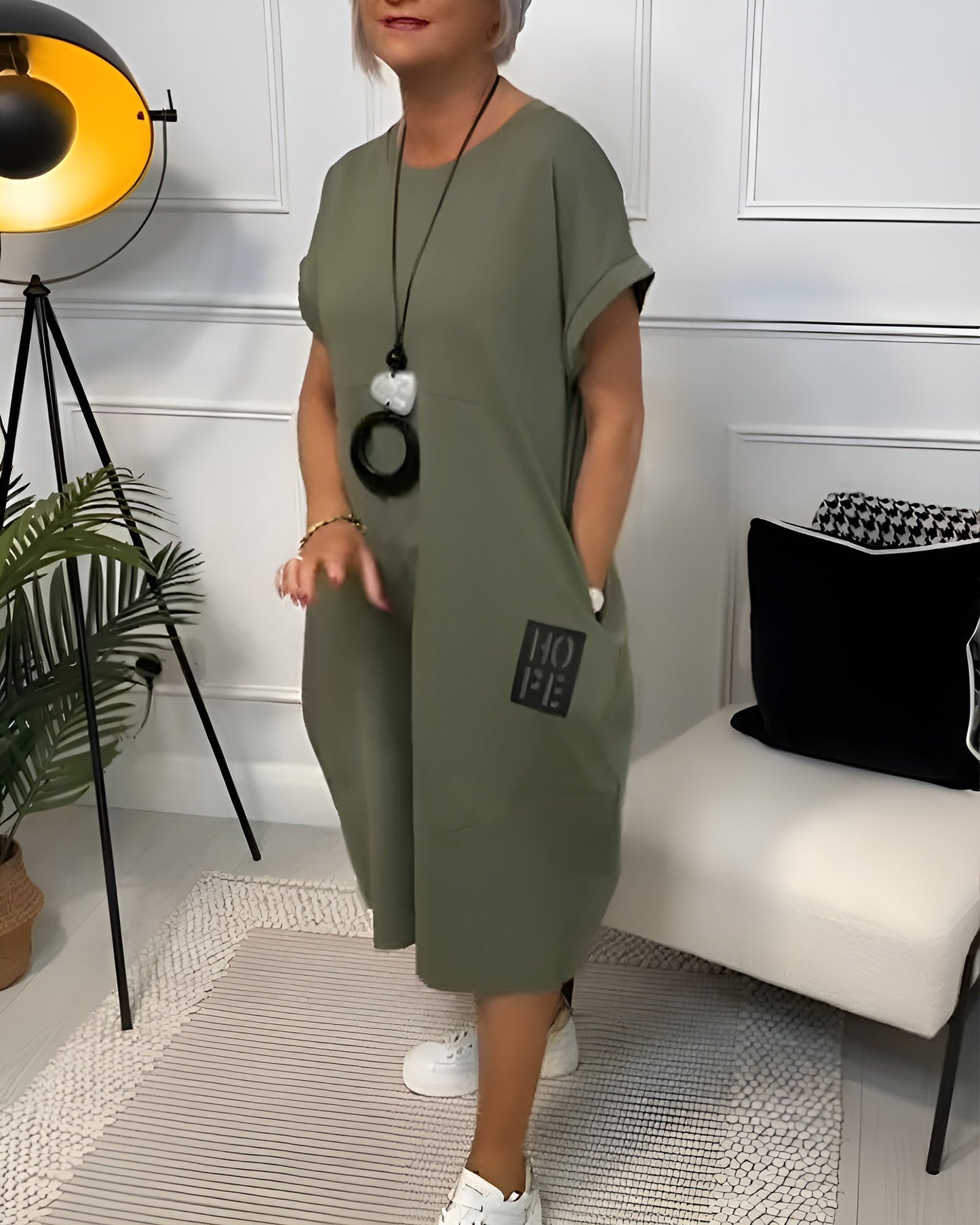 Claire Short Sleeved Dress