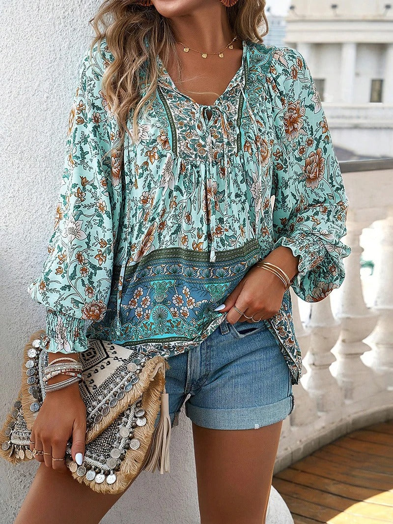 Melanie Floral Blouse