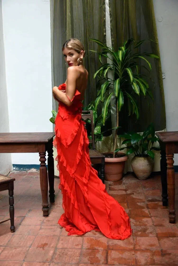Hope Romantic Ruffle Dress