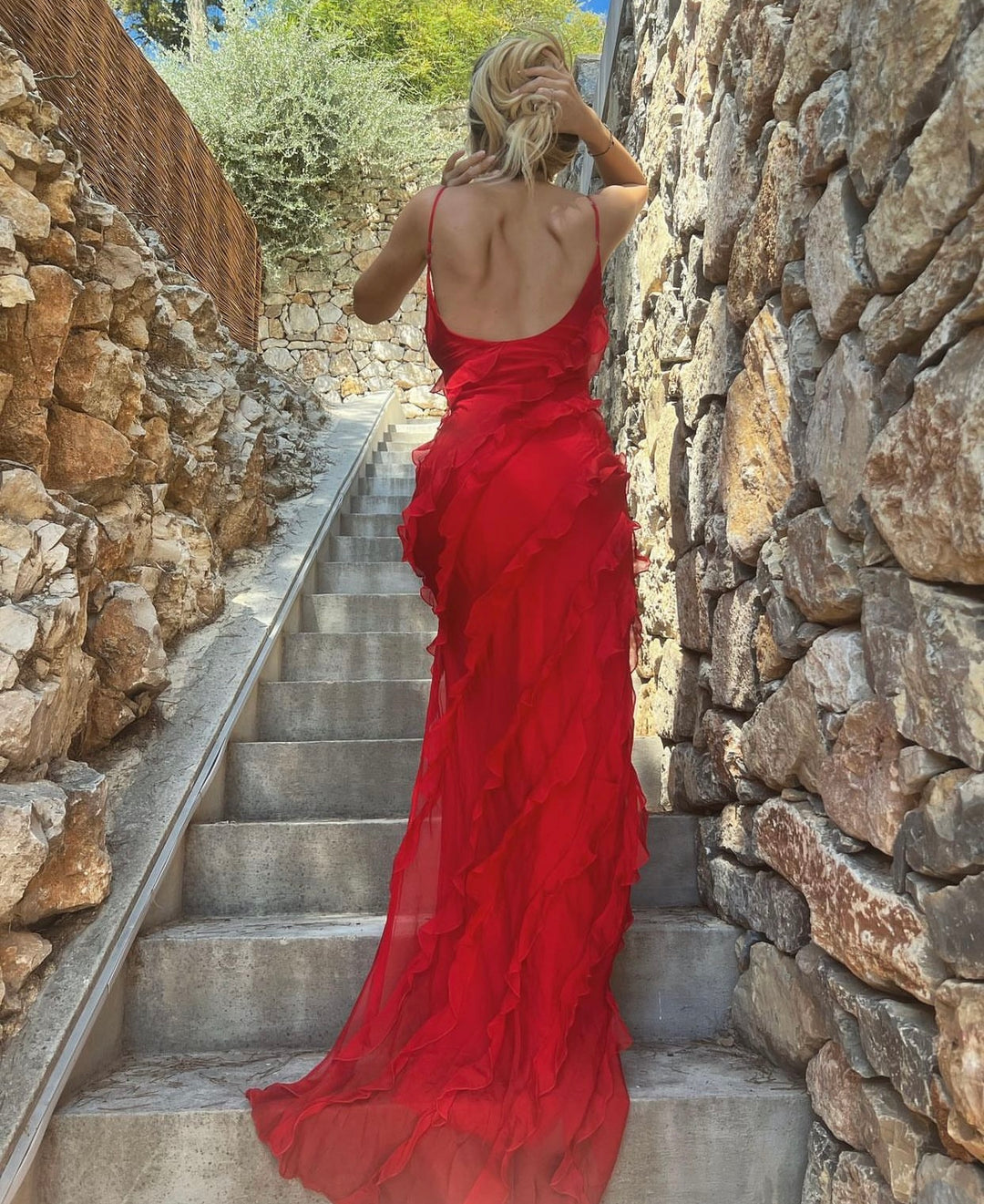 Hope Romantic Ruffle Dress