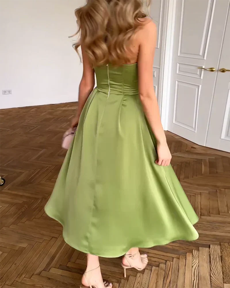 Cinderella Strapless Elegant Dress