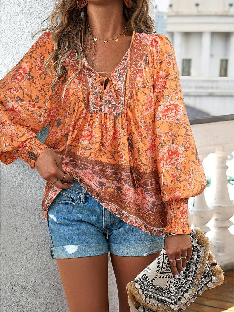 Melanie Floral Blouse