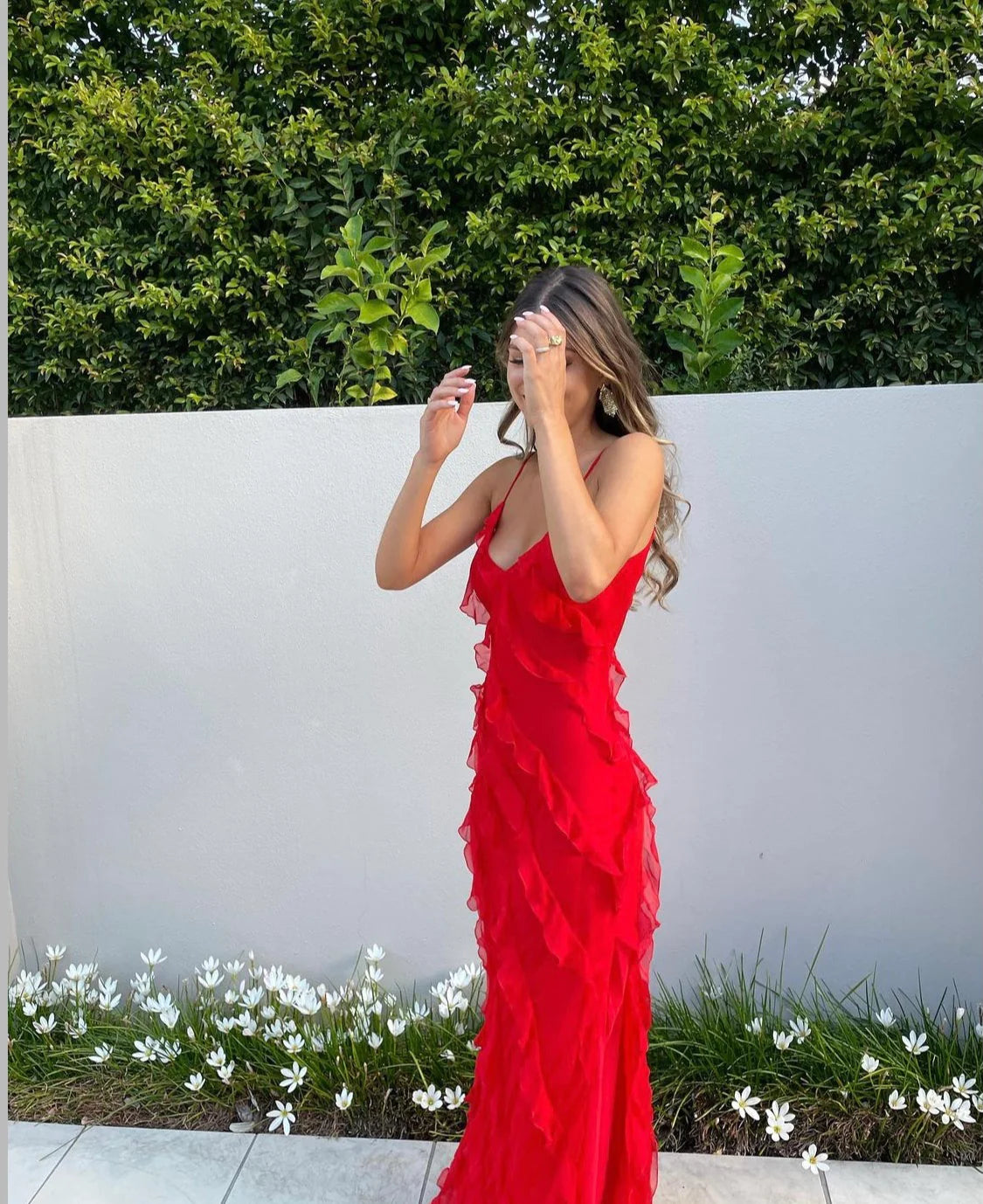 Hope Romantic Ruffle Dress