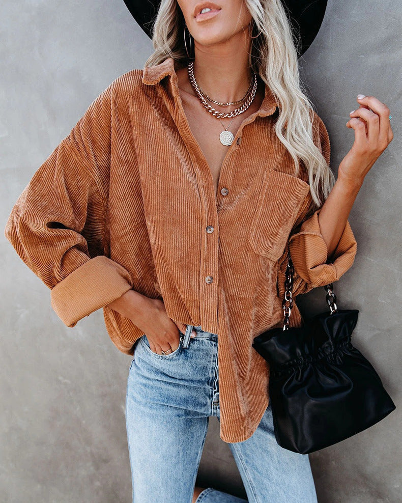 Mia Corduroy Shirt