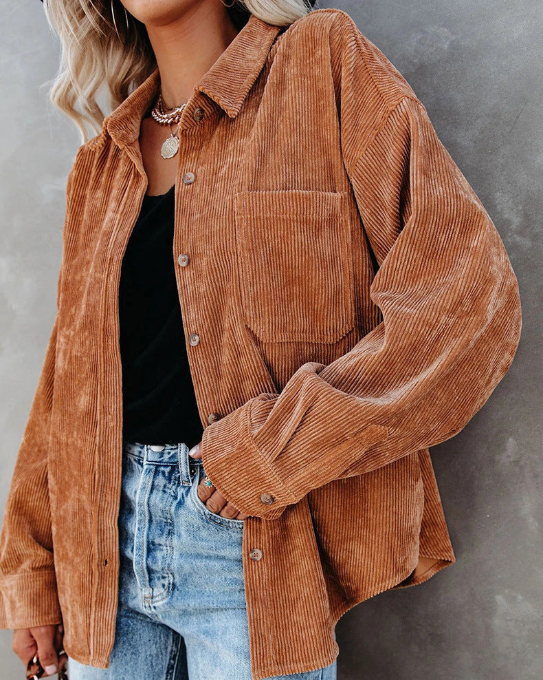 Mia Corduroy Shirt