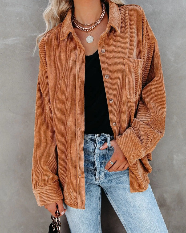 Mia Corduroy Shirt