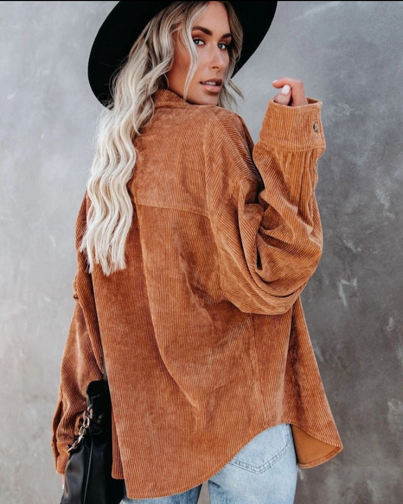 Mia Corduroy Shirt