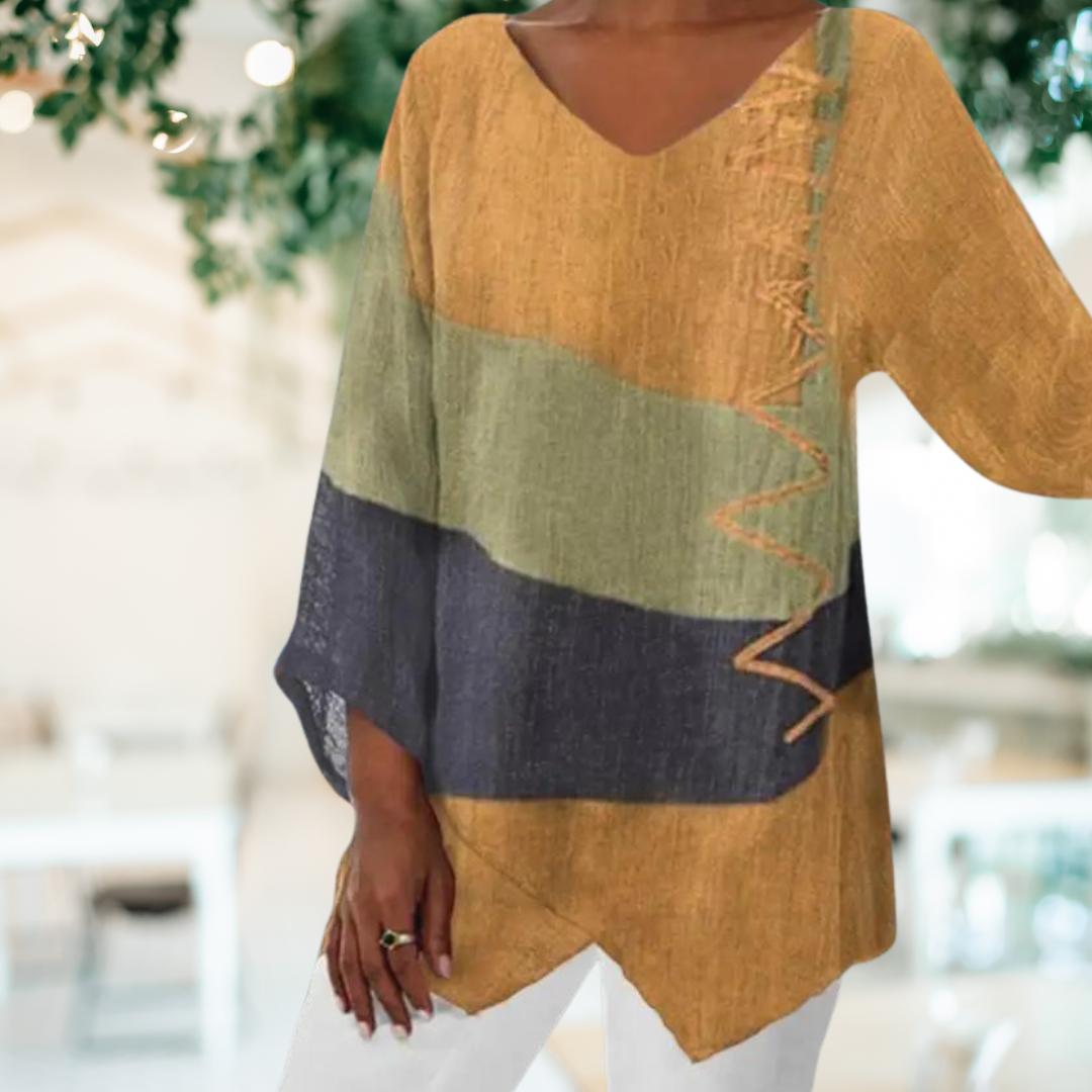 Victoria Elegant Summer Blouse