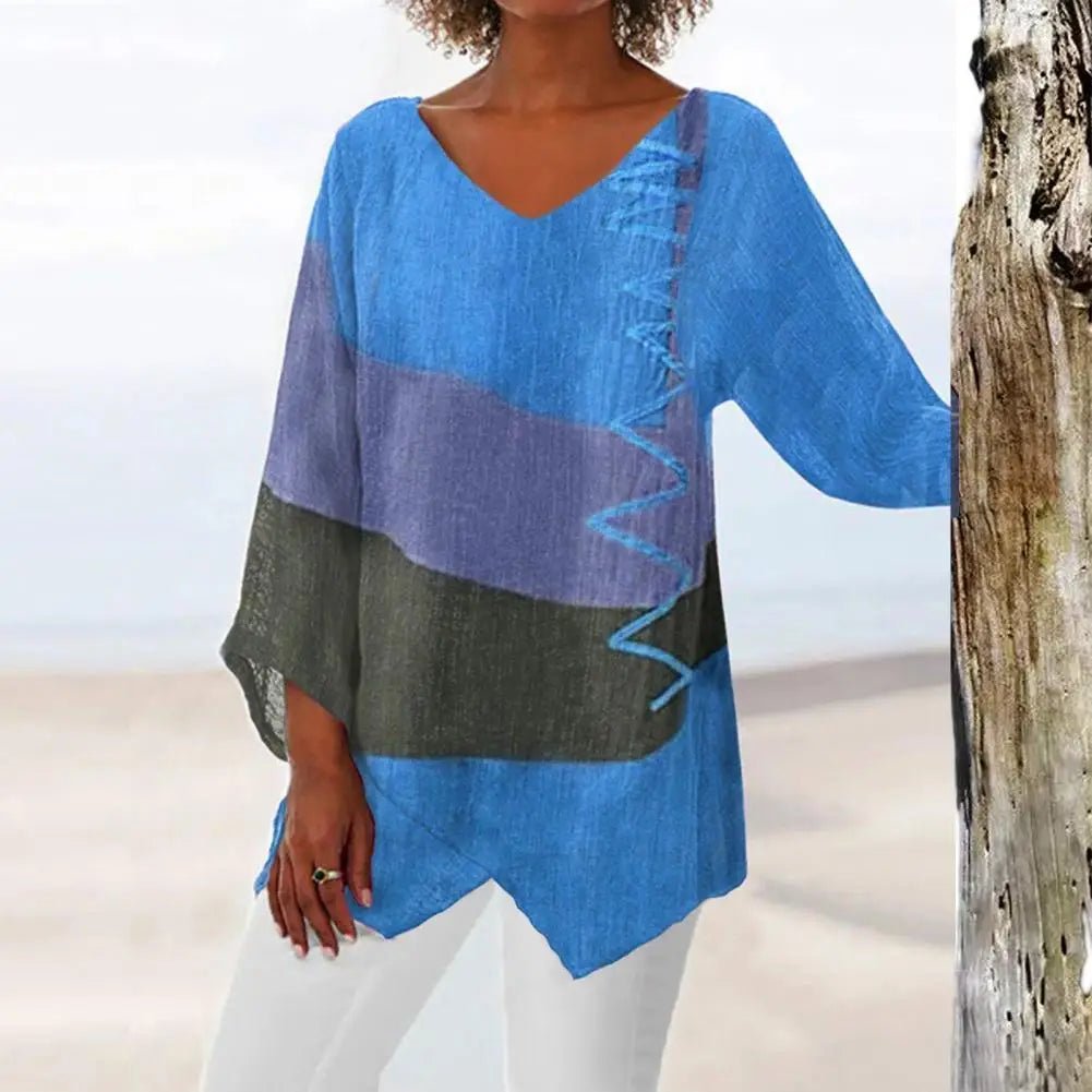 Victoria Elegant Summer Blouse