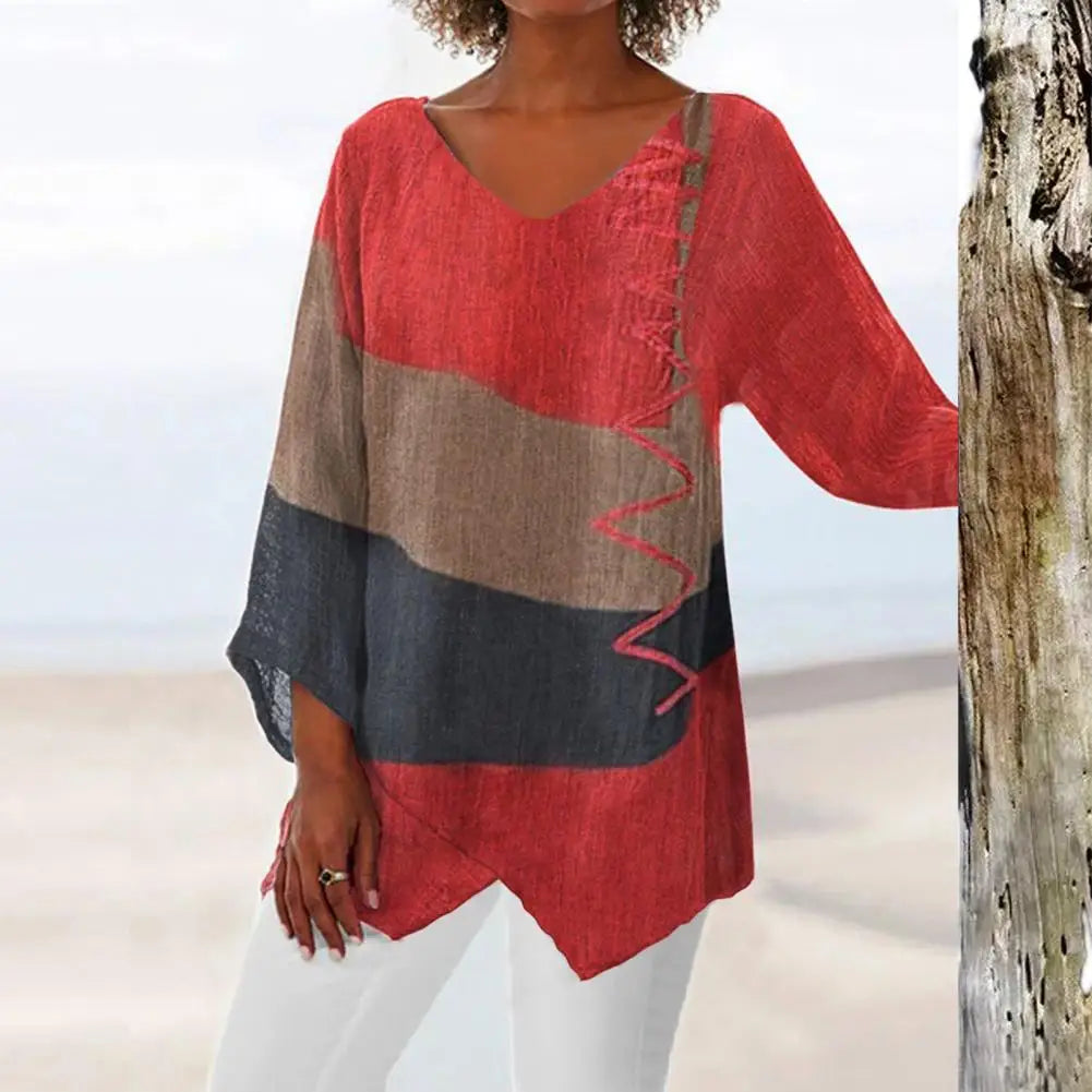 Victoria Elegant Summer Blouse