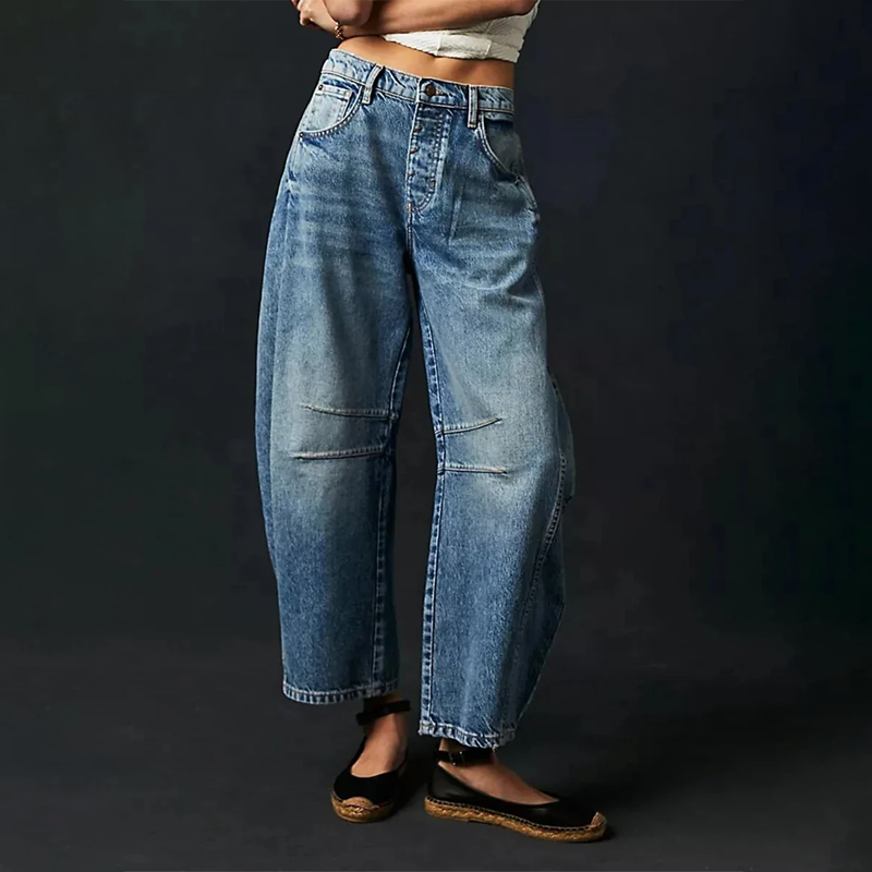 Hannah Wide Leg Comfort Jeans